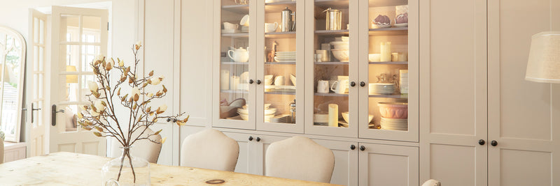kitchen beaded shaker doors