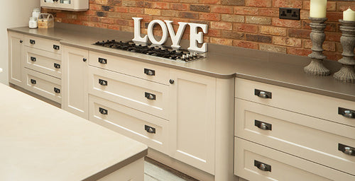 kitchen beaded shaker doors
