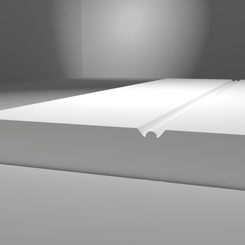 Flat Tongue and Beaded Grove Detail